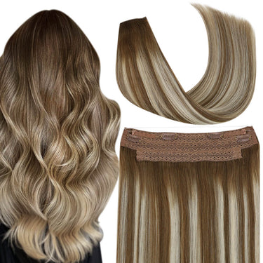 wired hair extensions real human hair