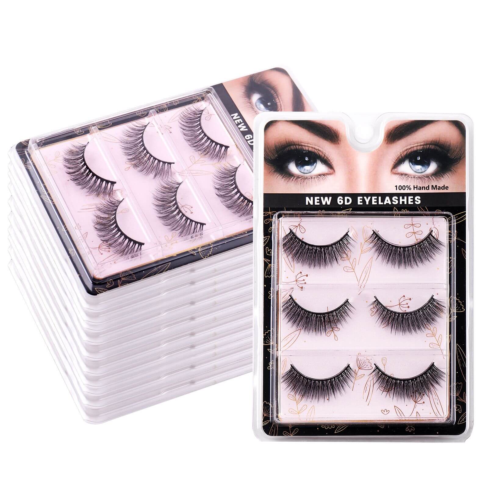 youngsee6DNaturalSyntheticFiberFalseEyelashes