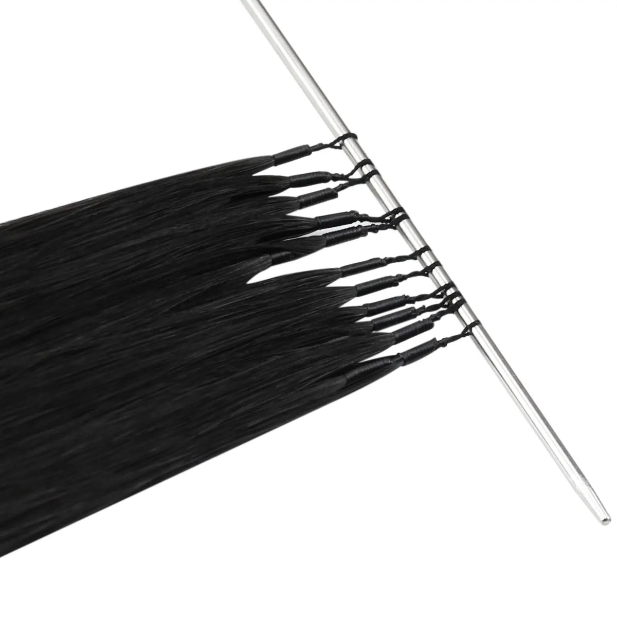 [Pre Sale] Virgin Hair  Feather Hair Extensions | Invisible & Glue-Free Dark Brown #2