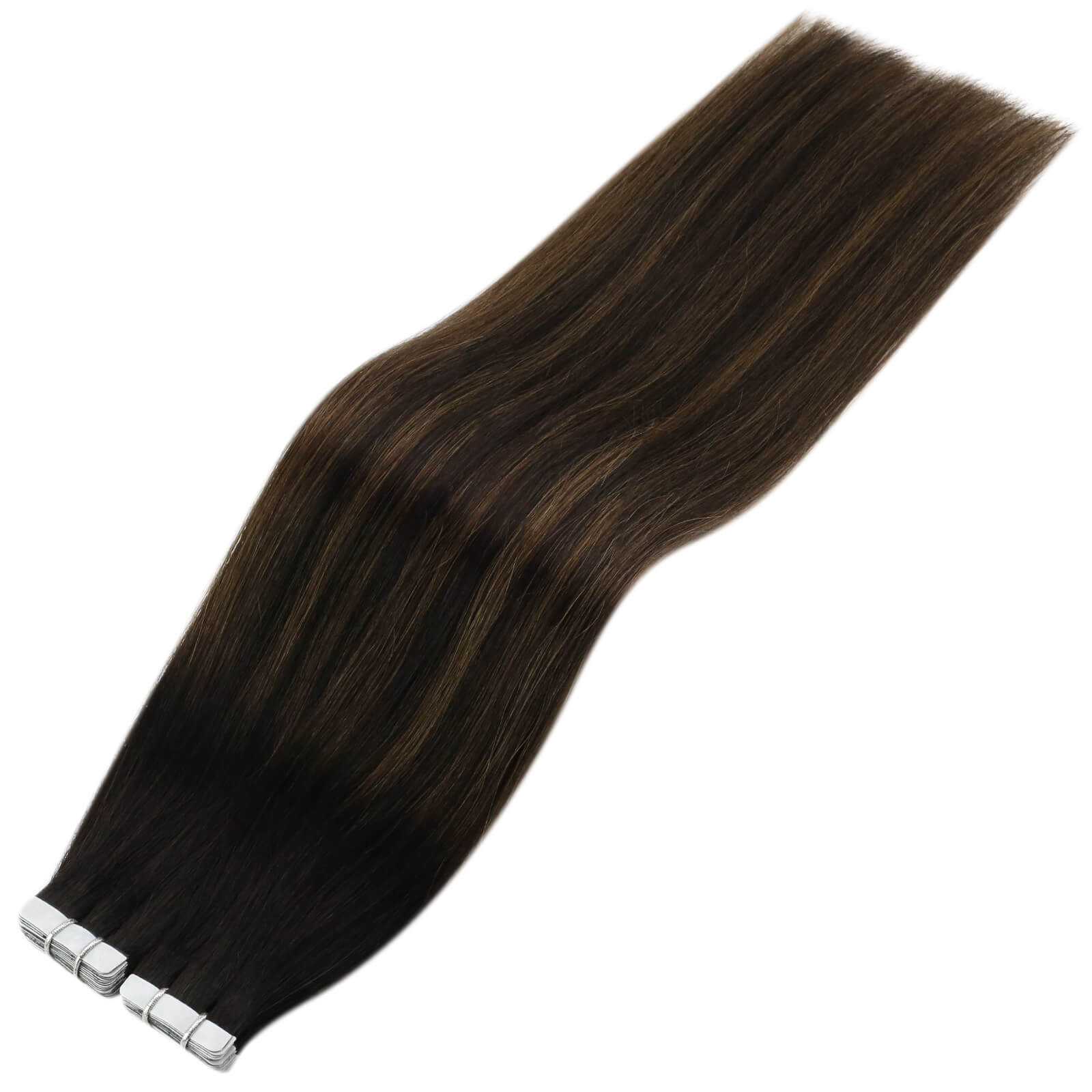 brown tape in hair extensions youngsee