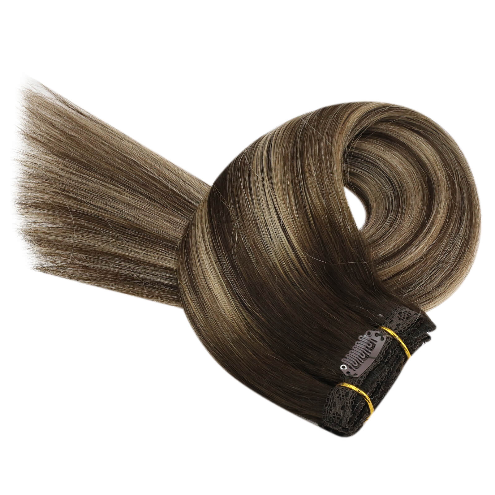 double weft human hair extensions 