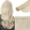 Hair Extensions Platinum blonde 