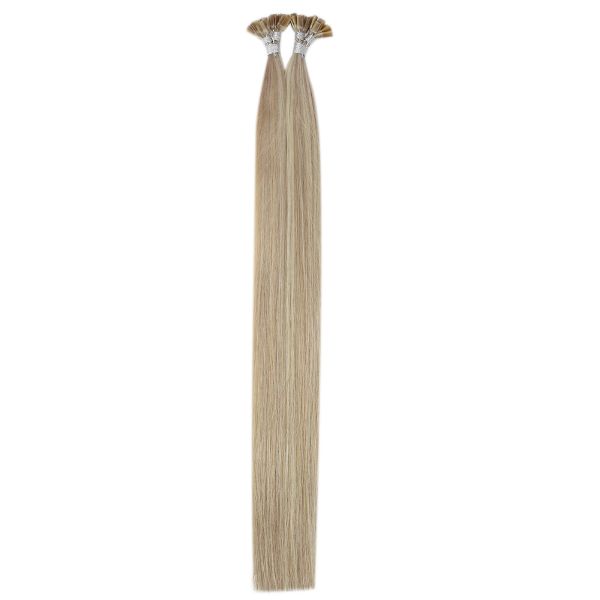 keratin hair extensions blonde