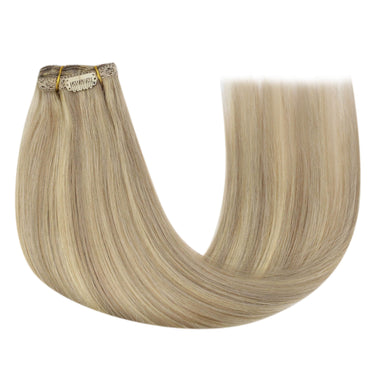 Double Weft Human Hair Clip Ins