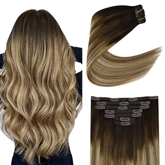 clip  in  hair extension curly