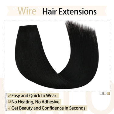 fish wire hair extensions 