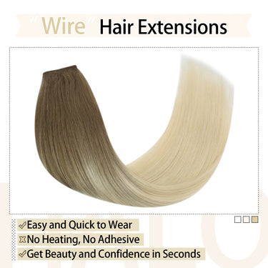 halo hair human hair extensions