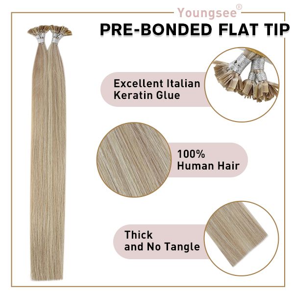 keratin hot fusion hair extensions