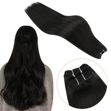 virgin human hair bundles black