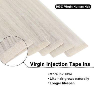 Virgin injection glue in hair extensions best quality