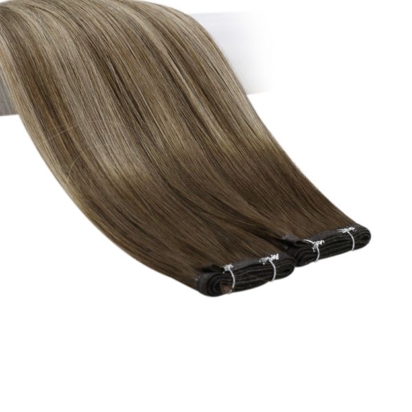 PU sew in hair extensions