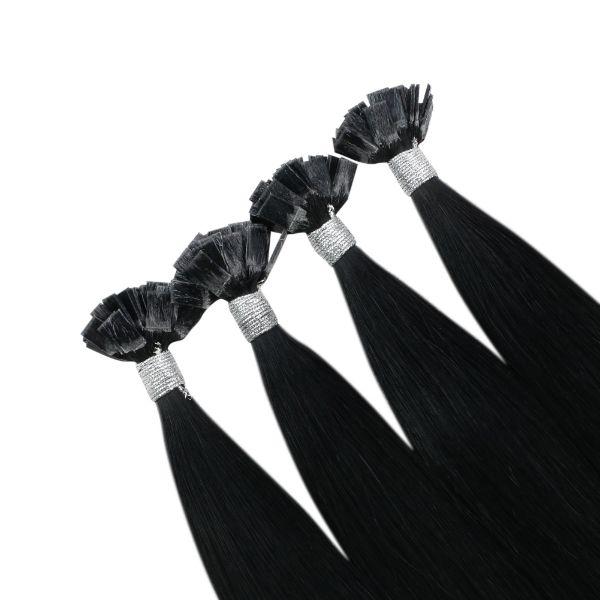 virgin flat tip hair extensions